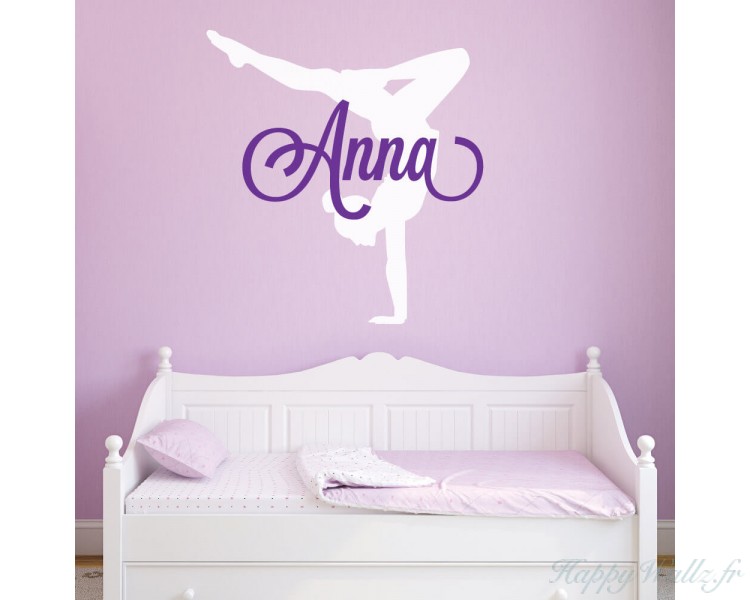 Stickers muraux de gymnastique Stickers muraux de gymnastique
